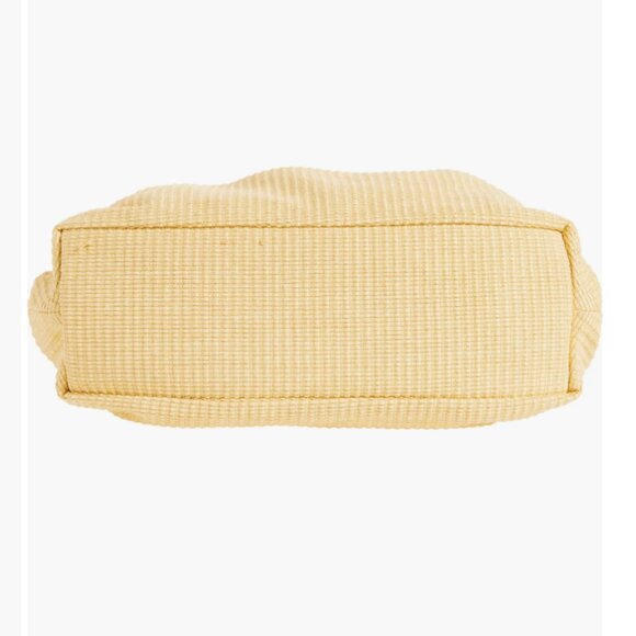 Mansur Gavriel Oversized Twist Cloud Woven Raffia Clutch Shoulder Bag Natural - Picture 5 of 15